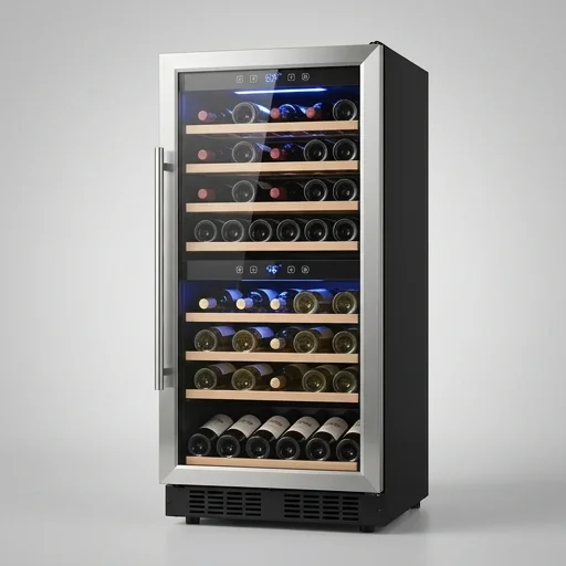 Yodolla 33-Bottle Dual Zone Wine Cooler